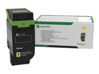 Lexmark - Gul - original - box - tonerkassett LCCP, LRP - för Lexmark CS531dw, CS632dwe, CX532adwe, CX635adwe 75M20Y0