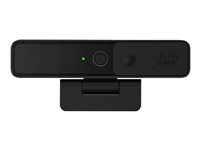 Cisco Webex Desk Camera - Webbkamera - färg - 13.000.000 pixlar - ljud - USB-C - MJPEG, YUY2, NV12 - återanvänd CD-DSKCAM-C-WW-RF