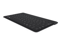 Logitech Keys-To-Go - Tangentbord - trådlös - Bluetooth - Nordisk - svart 920-006709