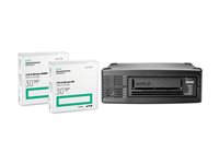 HPE StoreEver LTO-8 Ultrium 30750 - Bandenhet - LTO Ultrium (12 TB / 30 TB) - Ultrium 8 - SAS-2 - extern - kryptering BC023A#ABB