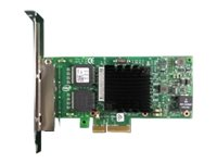 Intel I350 - Nätverksadapter - PCIe - Gigabit Ethernet x 4 - med Överta Dell-systemets garanti ELLER ett års maskinvarugaranti - för Dell R630; PowerEdge R320, T320, T430, T630; Networking Ruckus R320, R720, R730 540-BDIJ