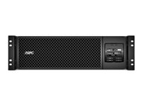 APC Smart-UPS SRT 5000VA RM - UPS (kan monteras i rack) - AC 208/240 V - 4800 Watt - 5400 VA - Ethernet 10/100, USB - utgångskontakter: 4 - 3U - svart - för P/N: AR3140G, AR3340G, AR3355W, AR4038IX432, NBWL0356A, SRT1500RMXLA, SRT1500RMXLA-NC SRT5KRMXLT