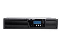 Eaton PW9130i3000R-XL2U - UPS (kan monteras i rack) - AC 220-240 V - 2.7 kW - 3000 VA - 54 Ah - RS-232, USB - utgångskontakter: 9 - 2U - svart 103006463-6591