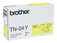 Brother TN04Y - Gul - original - tonerkassett - för Brother HL-2700CN, HL-2700CNLT, MFC-9420CN, MFC-9420CNLT, MFC-9420DN TN04Y