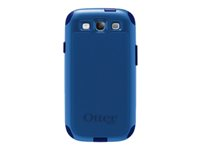 OtterBox Commuter Samsung GALAXY S III - Fodral för mobiltelefon - silikon, polykarbonat - natthimmel - för Samsung Galaxy S III 77-21708