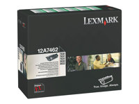 Lexmark - Lång livslängd - svart - original - tonerkassett LCCP, LRP - för Lexmark T630, T632, T634, T634dtn-32, X630, X632, X634 12A7462