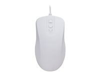 Active Key AK-PMH12 - Mus - optisk - 5 knappar - kabelansluten - USB - vit AK-PMH12OB-US-W