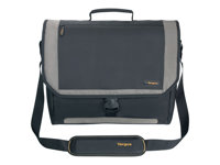 Targus CityGear XL Messenger Laptop Case - Notebook-väska - 17.3" - Black silver TCG200