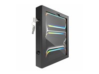 Compulocks iPad Pro M4 13" (2024), Apex Enclosure Core Stand - Hölje - bultbar - för surfplatta - låsbar - höggradig aluminium - svart - skärmstorlek: 13" - bänkskiva, väggmonterbar - för Apple 13-inch iPad Pro M4 Wi-Fi, M4 Wi-Fi + Cellular 111B13PAPX4B