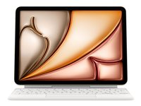 Apple Magic Keyboard - Tangentbord och foliefodral - med pekdyna - Apple Smart connector - QWERTY - arabiska/engelska - för Apple 10.9-inch iPad Air (4th generation, 5th generation); 11-inch iPad Air M2 Wi-Fi, M2 Wi-Fi + Cellular, M3 Wi-Fi, M3 Wi-Fi + Cellular MDFV4AB/A