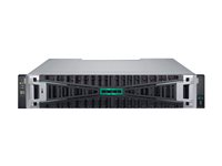 HPE Modular Smart Array 2070 32Gb Fibre Channel SFF Storage - SSD-array - 46 TB - 24 fack (SAS-3) - SSD 3.84 TB x 12 - 32Gb Fibre Channel (extern) - kan monteras i rack - 2U - Smart Choice - med 4 x 32Gb SFP FC XCVR sändare P79246-B25