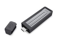 Seagate STMX1000400 - SSD - 1 TB - ultrakompakt - extern (portabel) - USB 3.2 Gen 2 (USB-C kontakt) - mörkgrå - med Seagate Rescue Data Recovery STMX1000400