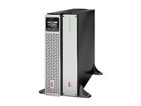 APC Smart-UPS On-Line SRTL1500RM4UXLI - UPS (kan monteras i rack) (hög densitet) - AC 220/230 V - 1350 Watt - 1500 VA - litiumjon - utgångskontakter: 8 - 4U - 1.83 m sladd - svart med främre avfasning i silver SRTL1500RM4UXLI