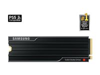 Samsung 9100 PRO MZ-VAP2T0 - SSD - krypterat - 2 TB - inbyggd - M.2 2280 - PCI Express 5.0 x4 (NVMe) - 256 bitars AES - TCG Opal Encryption 2.0 - integrerad kylfläns - svart MZ-VAP2T0CW