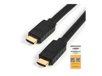 StarTech.com Premium Höghastighets HDMI-kabel med Ethernet - 4K 60 Hz - 7 m - HDMI-kabel med Ethernet - HDMI hane till HDMI hane - 7 m - svart - för P/N: KITBXDOCKPEU, KITBXDOCKPNA, KITBXDOCKPUK, KITBZDOCK, USBC-HDMI-CDP2HD4K60 HDMM7MP