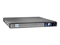Eaton 5P 650i - Gen 2 - UPS (kan monteras i rack) - AC 200/208/220/230/240 V - 520 Watt - 650 VA - 1-fas - ventilstyrd blysyra (VRLA) - 9 Ah - RS-232, USB - utgångskontakter: 4 - 1U - 19" - svart/silver 5P650IRG2
