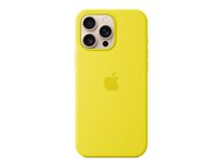 Apple - Baksidesskydd för mobiltelefon - MagSafe-kompatibilitet - silikon - stjärnfrukt - för iPhone 16 Pro Max MA7U4ZM/A