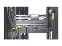 APC Data Distribution Cable - Nätverkskabel - TAA-kompatibel - RJ-45 (hona) till RJ-45 (hona) - 5.7 m - UTP - CAT 5e - stigare - grå DDCC5E-019