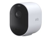 Arlo Pro 4 - Nätverksövervakningskamera - utomhusbruk, inomhusbruk - väderbeständig - färg (Dag&Natt) - 4 MP - 2560 x 1440 - ljud - trådlös - Wi-Fi - USB 2.0 - H.264, H.265 - DC 5 V VMC4050P-100EUS