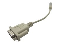 Brother - Seriell adapter - RJ-25 (hane) till DB-9 (hane) - för Brother TD-2020, TD-2120N, TD-2130N, TD-2130NHC; P-Touch PT-P900W, PT-P950NW PASCA001