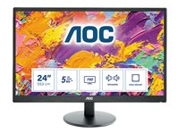 AOC E2470SWDA - LED-skärm - Full HD (1080p) - 23.6" E2470SWDA