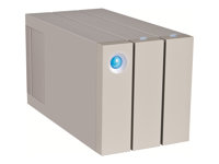LaCie 2big Thunderbolt 2 - Hårddiskarray - 6 TB - 2 fack - HDD 3 TB x 2 - USB 3.0, Thunderbolt 2 (extern) 9000437EK