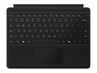 Microsoft Surface Pro Keyboard - Tangentbord - med pekdyna, accelerometer - bakgrundsbelyst - QWERTY - Nordisk - svart - för Surface Pro 10 for Business EP2-00402