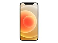 Apple iPhone 12 - 5G smartphone - dual-SIM / Internminne 256 GB - OLED-skärm - 6.1" - 2532 x 1170 pixlar - 2 bakre kameror 12 MP, 12 MP - front camera 12 MP - vit MGJH3QN/A