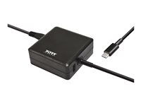 PORT - Strömadapter - 65 Watt - Storbritannien, Europa 900097