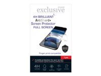 Insmat AntiShard+ - Skärmskydd för mobiltelefon - helskärm, 4 H Brilliant - film - transparent 861-1655