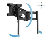 Multibrackets M Motorized Pull Down Full Motion Flexarm - Konsol - för LCD-TV - svart - skärmstorlek: 37"-70" - väggmonterbar 7350073739615