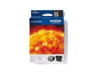 Brother LC980BK - Svart - original - bläckpatron - för Brother DCP-145, 163, 167, 193, 195, 197, 365, 373, 375, 377, MFC-250, 255, 290, 295, 297 LC980BK