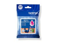 Brother LC521M - Magenta - original - kuddepack - bläckpatron - för Brother DCP-J1260W, DCP-J1310DW, DCP-J1313DW, DCP-J1460DW LC521M