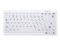 Active Key MedicalKey AK-C4110 - Tangentbord - trådlös - 2.4 GHz - amerikansk - vit AK-C4110F-FUS-W/US