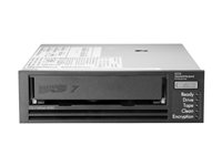 HPE StoreEver LTO-7 Ultrium 15000 TAA - Bandenhet - LTO Ultrium (6 TB / 15 TB) - Ultrium 7 - SAS-2 - intern - 5.25" - kryptering BB953A