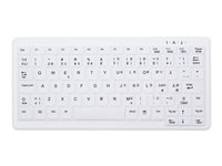 Active Key MedicalKey AK-C4110 - Tangentbord - trådlös - 2.4 GHz - Nordisk - vit AK-C4110F-FUS-W/NOR