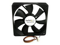 StarTech.com 120x25mm Computer Case Fan with PWM - Pulse Width Modulation Connector - computer cooling Fan - pwm Fan - 120mm Fan (FAN12025PWM) - Lådfläkt - 120 mm - svart FAN12025PWM
