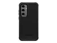 OtterBox Defender Series - Baksidesskydd för mobiltelefon - silikon - svart - för Samsung Galaxy S24 FE 77-97219
