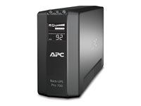 APC Back-UPS RS LCD 700 Master Control - UPS - AC 120 V - 420 Watt - 700 VA - USB - utgångskontakter: 6 - svart - APC Take-Back - för P/N: AR106, AR106SH4, AR106SH6, AR109SH4, AR109SH6, AR112, AR112SH4, AR112SH6, NBWL0356A BR700G