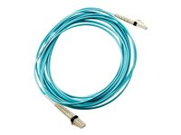 HPE Premier Flex - Nätverkskabel - LC multiläge (hane) till LC multiläge (hane) - 5 m - 5 m - fiberoptisk - OM4 - för HPE SN3600B 32, SN6610C 32, SN6710C 64, SN6720C 64, SN6750, SN8500C/SN8700C 48, SN8700C 64 QK734A
