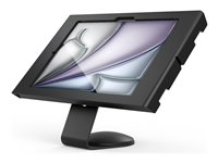 Compulocks iPad Air M2 & M3 11", Apex Enclosure Core Stand - Black - Monteringssats (hölje, ställ) - synliga kameror och sensorer fram/bak - för surfplatta - fast i 45 grader - låsbar - metall - svart - skärmstorlek: 11" - bänk, väggmonterbar - för Apple 11-inch iPad Air (M2, M3) 111B11APXB