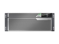 APC Smart-UPS Ultra SRTL8KRM4UI - UPS (kan monteras i rack) (hög densitet) - online - AC 230 V - 8000 Watt - 8000 VA - litiumjon - utgångskontakter: 12 - 4U - silvergrå - för P/N: AP9335T, AP9335TH, AP9640, AP9641, AP9810, AP9834, SRTL180RM2UBP, SRTRK2, SRYLBM SRTL8KRM4UI