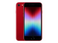 Apple iPhone SE (3rd generation) - (PRODUCT) RED - 5G smartphone - dual-SIM / Internminne 128 GB - LCD-skärm - 4.7" - 1334 x 750 pixlar - rear camera 12 MP - front camera 7 MP - röd MMXL3QN/A