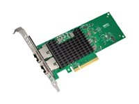 Intel X710-T2L Dual Port 10GbE BASE-T Adapter - Customer Install - nätverksadapter - PCIe - 10Gb Ethernet x 2 - med Överta Dell-systemets garanti ELLER ett års maskinvarugaranti 540-BCSC