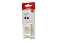 Canon LP-E8 - Batteri - Li-Ion - 1120 mAh - för EOS 600, 650, 700, Kiss X4, Kiss X5, Kiss X7i, Rebel T2i, Rebel T3i, Rebel T4i, Rebel T5i 4515B002