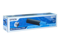 Epson 0189 - Hög kapacitet - cyan - original - tonerkassett - för AcuLaser C1100, CX11 C13S050189