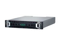 HPE Modular Smart Array 2072 32Gb Fibre Channel SFF Storage - Halvledarenhet/hårddisk-array - 3.84 TB - 24 fack (SAS-3) - SSD 1.92 TB x 2 - 32Gb Fibre Channel (extern) - kan monteras i rack - 2U S3T81A