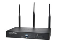 SonicWall TZ500W - Advanced Edition - säkerhetsfunktion - med 3 years Advanced Threat Detection - 1GbE - Wi-Fi 5 - 2.4 GHz, 5 GHz - SonicWall säkerhetsuppgradering, plusprogram (3 år) 01-SSC-1753